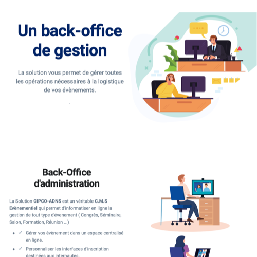 Card Un back-office de gestion